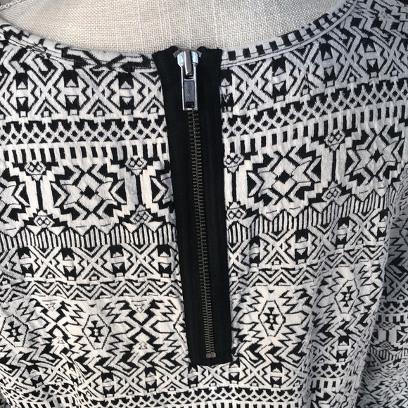 Maurices Black and‎ White Aztec Dress - Picture 4 of 7